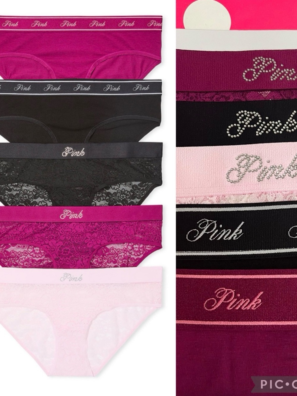 Pink Victoria’s Secret Bundle 5